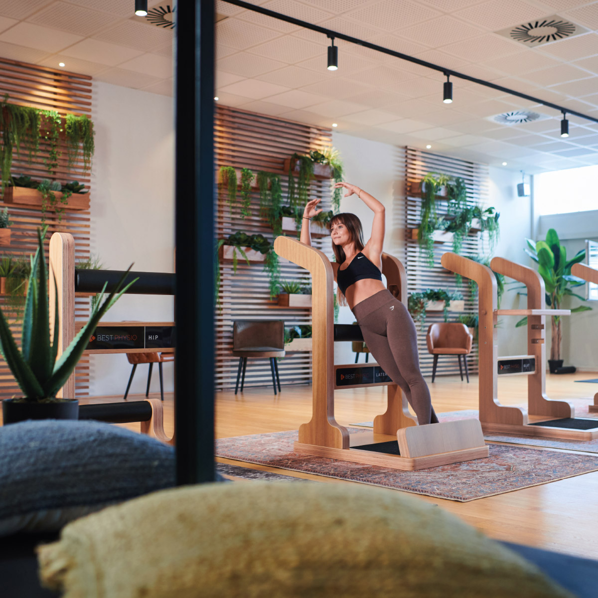 EXICE Wittlich — Physio-Bereich mit Five-Holzgeräten